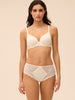 Soutien-gorge spacer décolleté plongeant - Naturel
