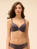 Soutien-gorge spacer décolleté plongeant - Gris Graphite
