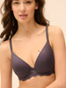 Soutien-gorge spacer décolleté plongeant - Gris Graphite