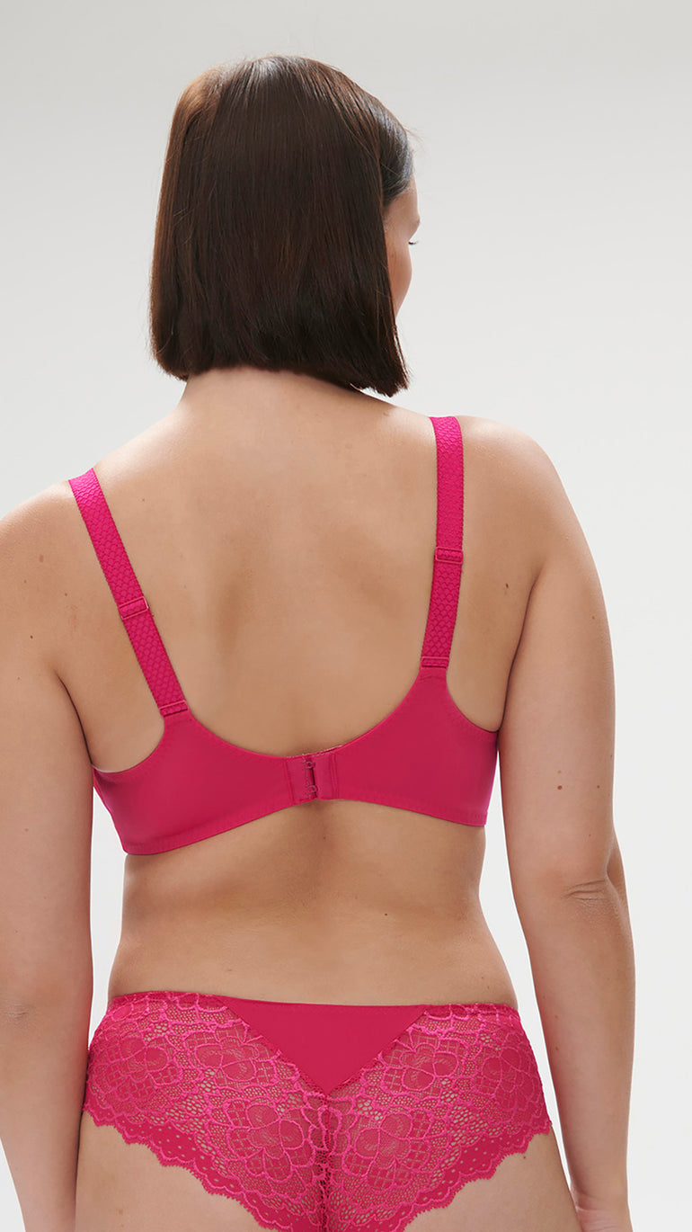 Soutien-gorge avec armature emboitant - Rose Teaberry