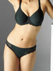 Soutien-gorge avec armatures moulé rigide - Noir