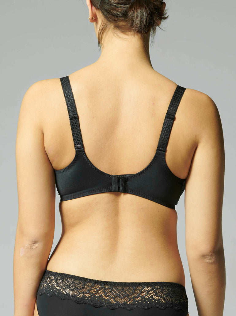 Soutien-gorge avec armatures moulé rigide - Noir