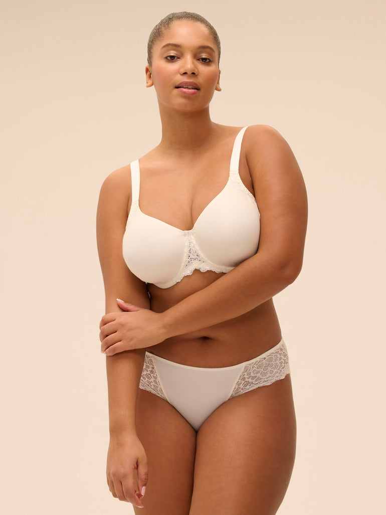Soutien-gorge avec armatures moulé rigide - Naturel