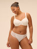 Soutien-gorge avec armatures moulé rigide - Naturel