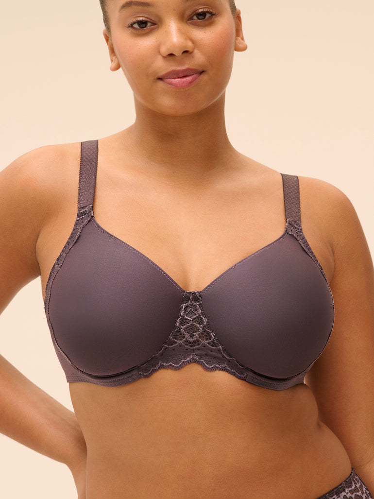 Soutien-gorge avec armatures moulé rigide - Gris Graphite