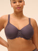 Soutien-gorge avec armatures moulé rigide - Gris Graphite