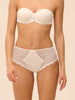 Hoge tailleslip - Naturel