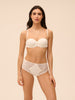 Hoge tailleslip - Naturel