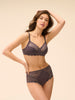 Culotte taille haute - Gris Graphite