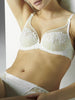 Soutien-gorge avec armatures décolleté plongeant - Naturel