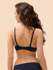 Soutien-gorge avec armatures décolleté plongeant - Saphir