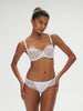 Soutien-gorge corbeille - Blanc Cristal