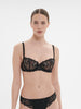 Soutien-gorge corbeille - Noir