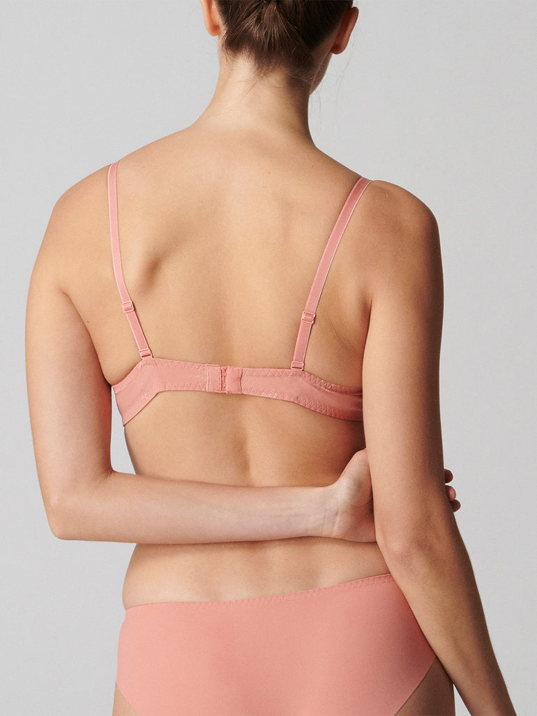 Soutien-gorge push-up décolleté plongeant - Rose Ginger