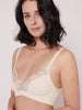 Soutien-gorge triangle sans-armatures - Perle ivoire