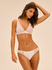 Soutien-gorge sans-armatures structuré - Blanc