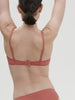 Soutien-gorge sans-armatures structuré - Rose Texas