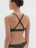 Soutien-gorge sans-armatures structuré - Vert Icône