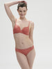 Soutien-gorge spacer décolleté plongeant - Rose Texas