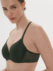 Soutien-gorge spacer décolleté plongeant - Vert Icône