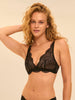 Soutien-gorge triangle sans-armatures - Noir