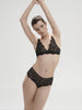 Soutien-gorge triangle sans-armatures - Noir