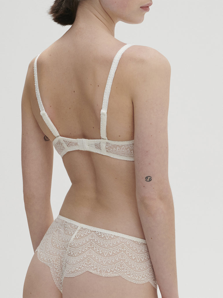 Soutien-gorge triangle sans-armatures - Naturel