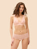 Soutien-gorge triangle sans armatures - Poudre pétale