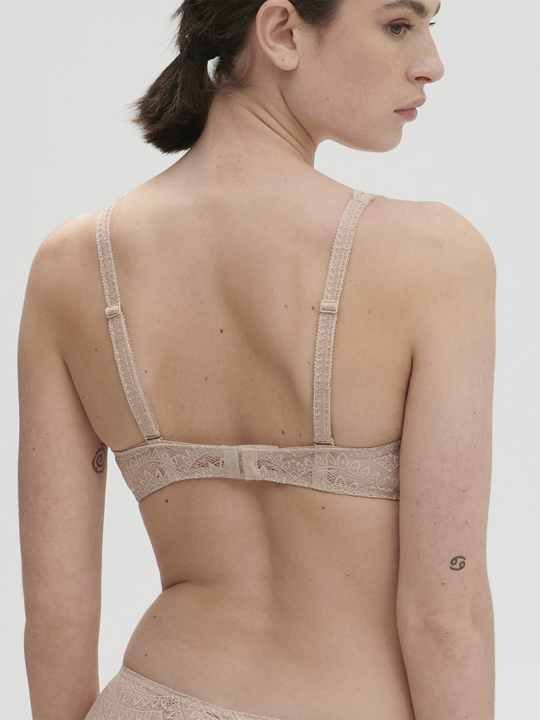 Soutien-gorge triangle sans-armatures - Peau Rosée