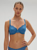 Soutien-gorge avec armatures classique - Bleu Myosotis