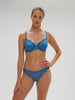 Soutien-gorge avec armatures classique - Bleu Myosotis