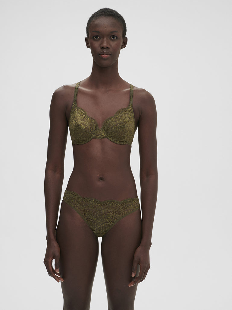 Soutien-gorge avec armatures classique - Vert Aventure