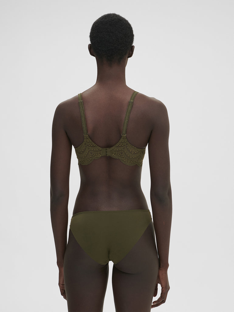 Soutien-gorge avec armatures classique - Vert Aventure