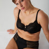 Soutien-gorge avec armatures emboitant - Noir