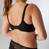 Soutien-gorge avec armatures emboitant - Noir