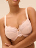 Soutien-gorge avec armatures emboitant - Poudre pétale