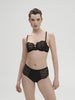 Soutien-gorge corbeille - Noir