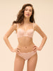 Soutien-gorge corbeille - Poudre pétale