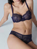 Soutien-gorge corbeille - Minuit