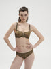 Soutien-gorge corbeille - Vert Aventure