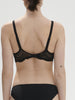 Soutien-gorge décolleté carré en spacer 3D - Noir