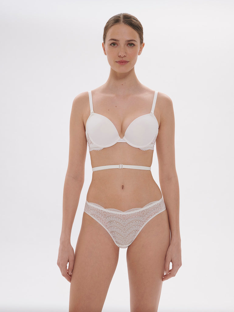 Soutien-gorge multi-positions dos nu - Naturel