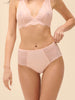 Culotte taille haute - Poudre pétale