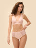 Culotte taille haute - Poudre pétale