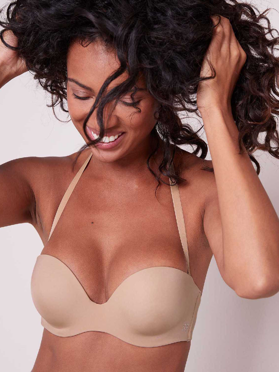 Soutien-gorge sans-bretelles - Peau