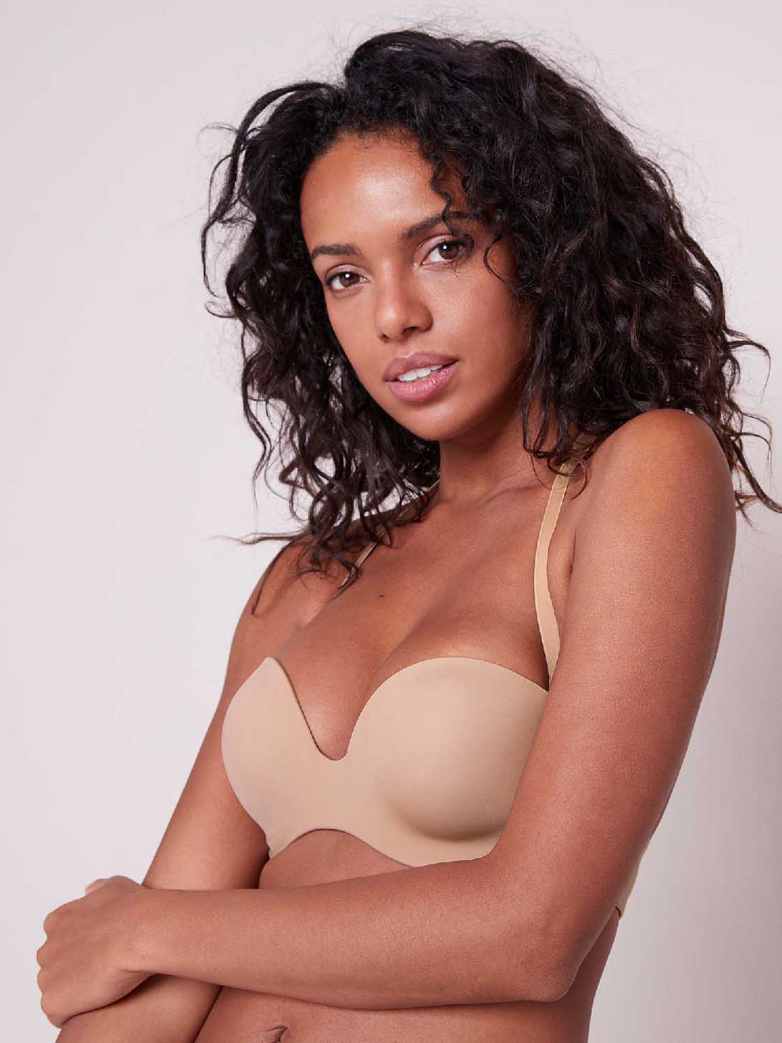 Soutien-gorge sans-bretelles - Peau