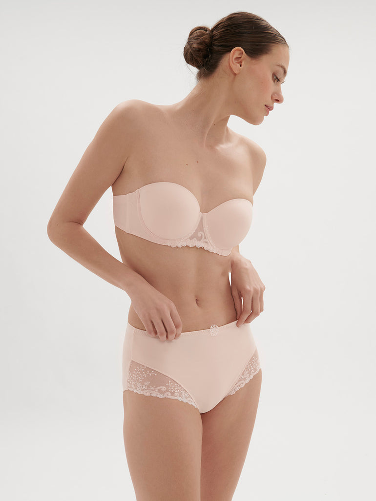 Soutien-gorge sans-bretelles - Poudre