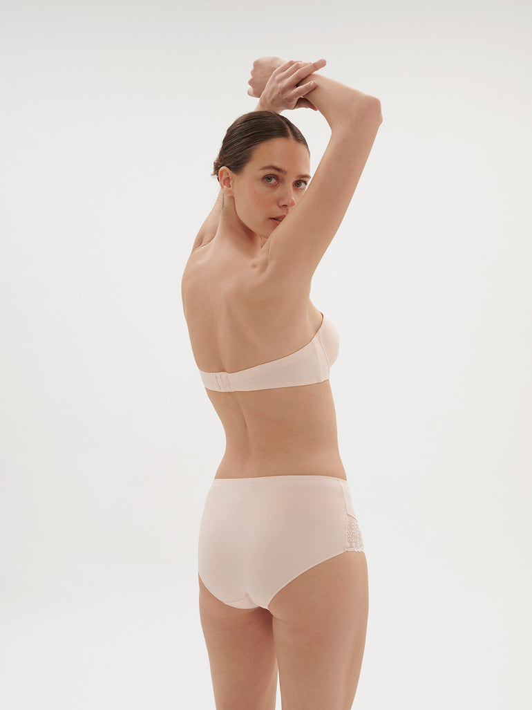 Soutien-gorge sans-bretelles - Poudre