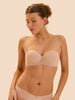 Soutien-gorge sans-bretelles - Peau