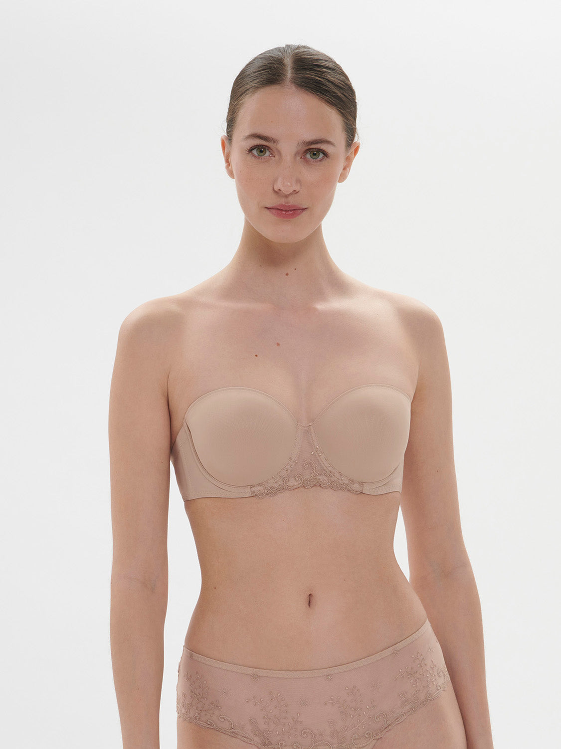 Soutien-gorge sans-bretelles - Peau